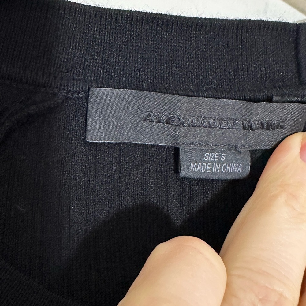 RARE Alexander Wang Checkered‎ Cutout Sleeve Sweater - Picture 10 of 12